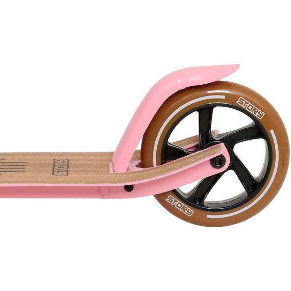 Městská koloběžka pro děti a mládež Story Wild Kids Pink wys. 73-85 cm