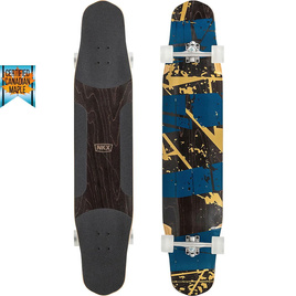 NKX Superior Dancing Longboard Black and Gold 48,5"