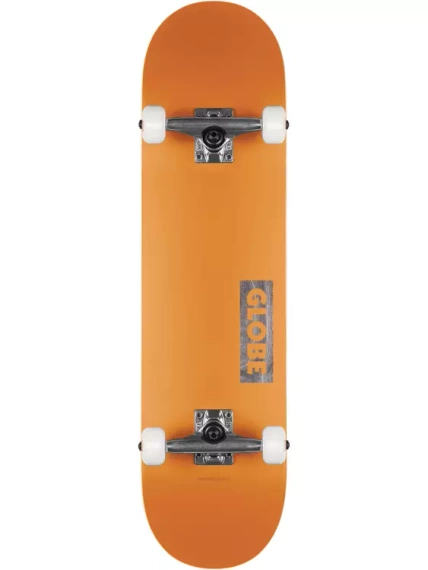 GLOBE Goodstock Neon Orange skateboard 8.125"