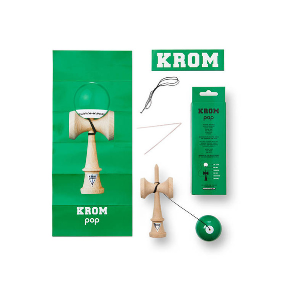 Kendama Krom POP LOL Zielony