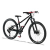 Lehké dětské kolo KUbikes 24S DISC Black and Red