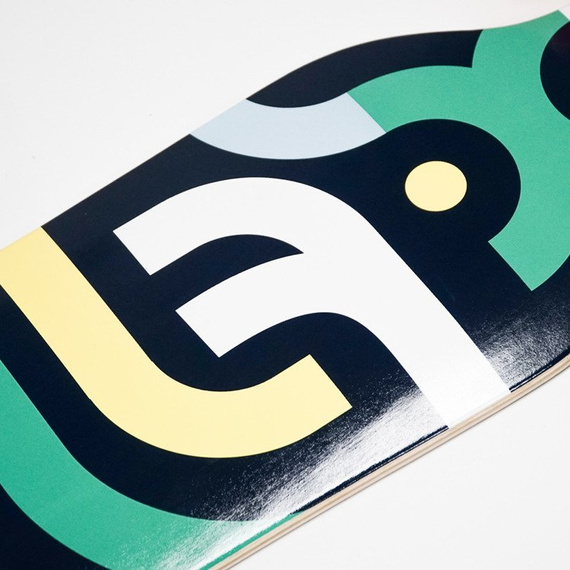 CHILLAX TYPO GREEN Longboard 106,5 cm + T-tool