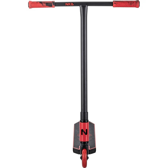 NKD Next Generation Červeno-černá vysoce výkonná hliníková koloběžka pro mladé jezdce. 79,4 cm