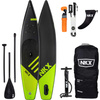 SUP nafukovací prkno NKX Flash Black and Lime 12'6