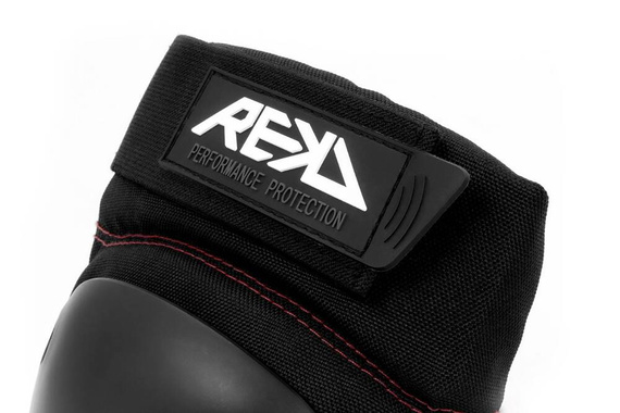 Ochraniacze REKD Ramp Knee Pads Czarno Czerwony