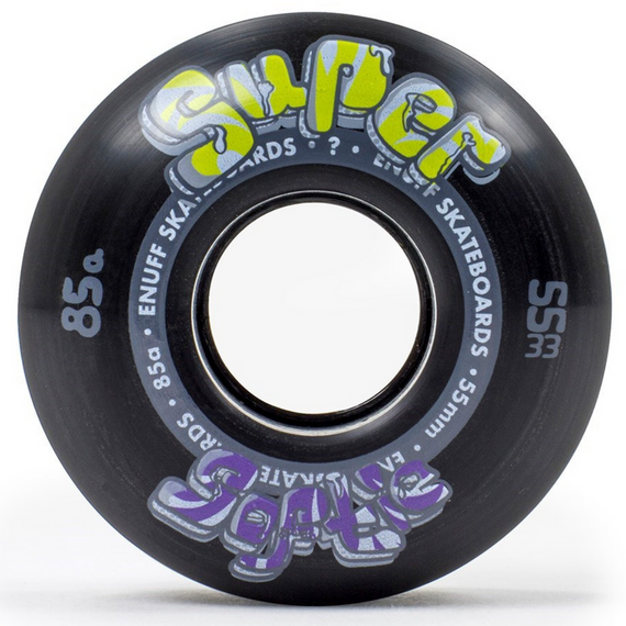 ENUFF Super Softie Skateboardová kolečka 55 mm černá