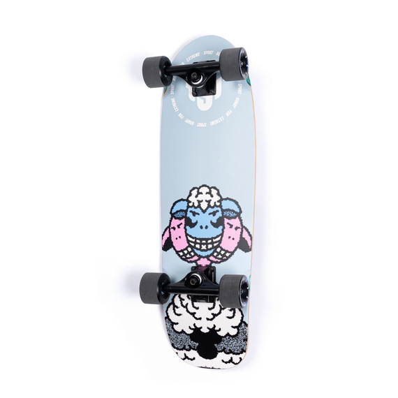Urban Sports Future Animals Cruiser Skateboard 28.3"