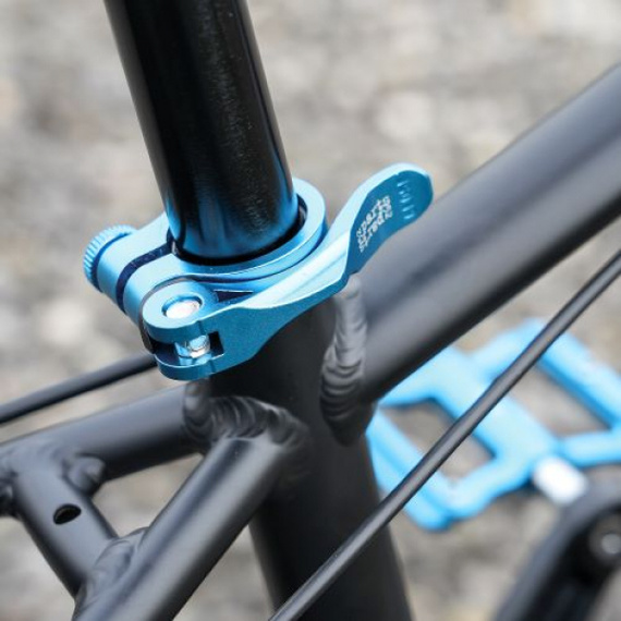 Lehké dětské kolo KUbikes 24S DISC Tyrkysová a duhová barva