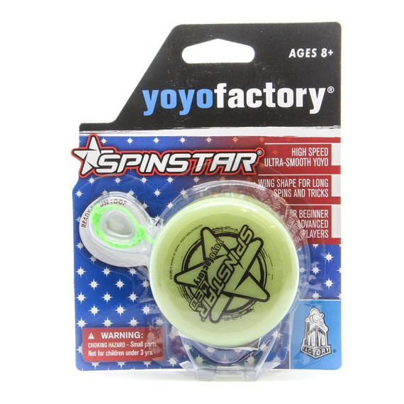 YoYoFactory Fluorescentní yoyo Spinstar GLOW Yellow
