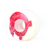 Blood Orange Street Raw Rounded Wheels White 58mm 99A