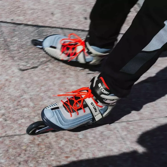 Univerzální kolečkové brusle Inline STORY Trust Vanilla Blue