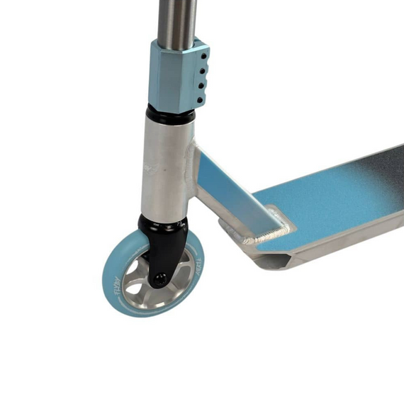 Koloběžka Flyby Air V2 Complete Pro Blue-Chrome 83 cm