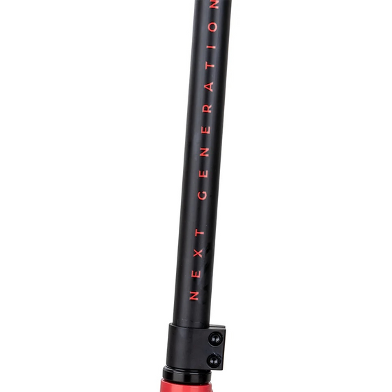 Hulajnoga Wyczynowa Aluminiowa Lekka dla młodych riderów NKD Next Generation Czerwono-Czarny wys. 79,4 cm