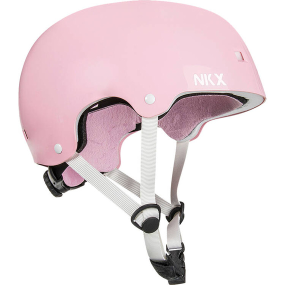 NKX Brain Saver Skateboardová helma Pink Glitter