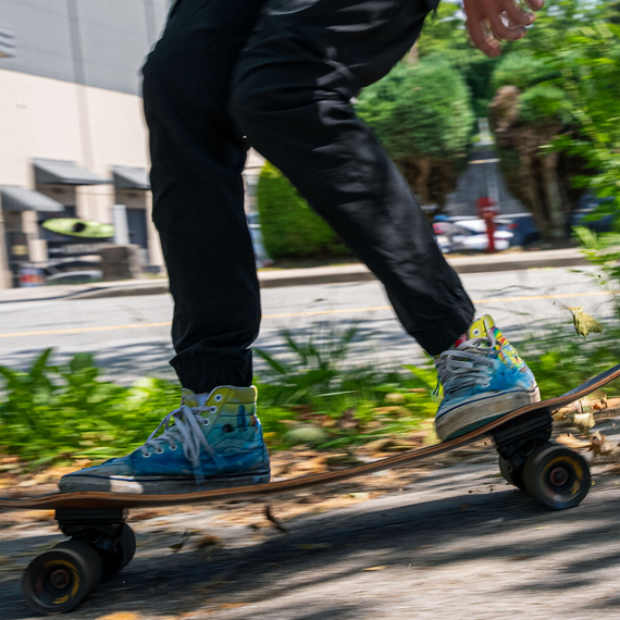 Hawgs Plow King GT Longboard Wheels Black 74mm 76A