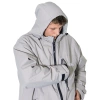 Poncho Ponczo Kurtka Story Change Robe Szary