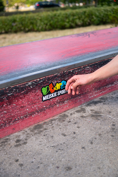 Zestaw naklejek Miejskie Sporty Sticker Pack Arkusz A4 (Wersja B)