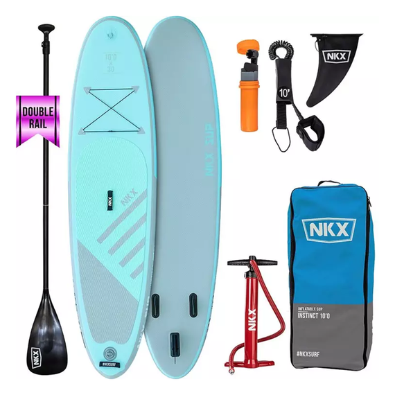 SUP nafukovací turistické prkno NKX Instinct 10 Turquoise