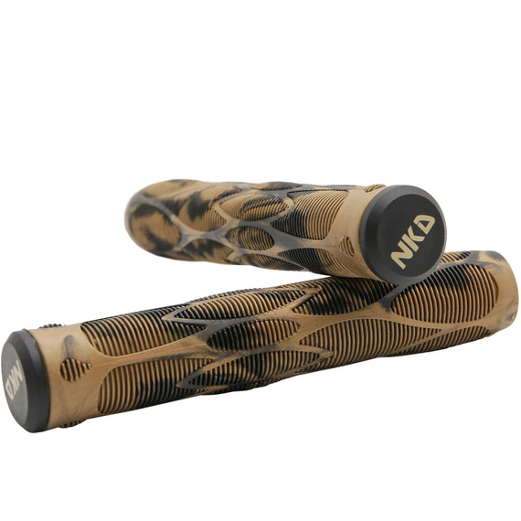 Gripy NKD Park Stunt Scooter Black and Gold 165 mm