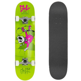 Skateboard ENUFF SKULLY Complete Green 7.75"