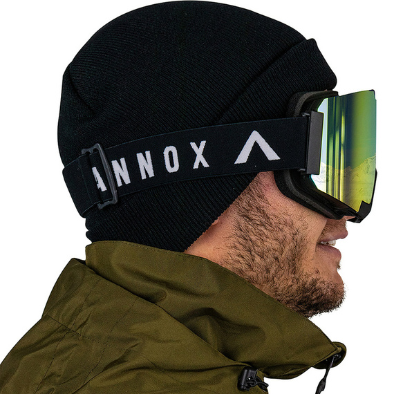 Snowboardové a lyžařské brýle Annox Team Adult RevoRed