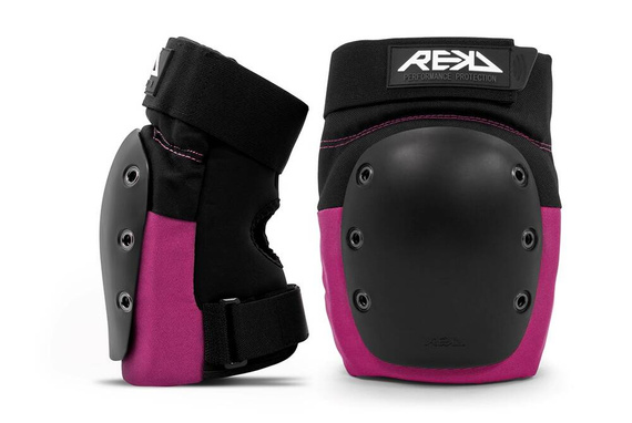 Ochraniacze REKD Ramp Knee Pads Czarno Różowy
