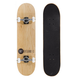 ENUFF LOGO STAIN Complete Natural 8.0" Skateboard
