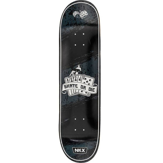 Horní část paluby pro skateboard NKX Skate Or Die Gambler 8,25"