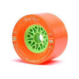 Orangatang Dad Bod Longboard Wheels Orange 105mm 80A