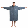 Poncho Ponczo Kurtka Story Change Robe Szary