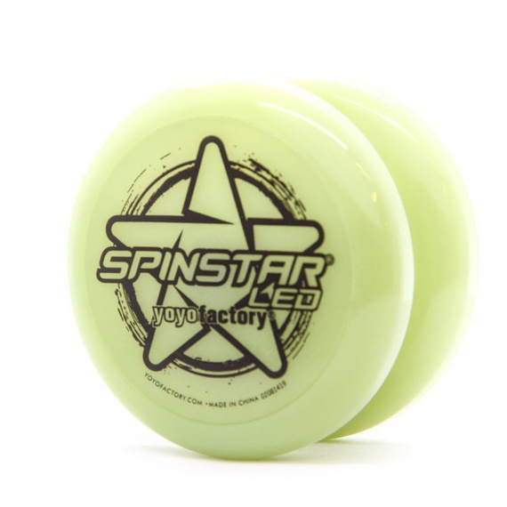 YoYoFactory Fluorescentní yoyo Spinstar GLOW Yellow