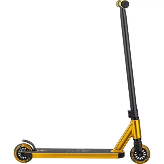 Hulajnoga Wyczynowa Aluminiowa Lekka dla młodych riderów NKD Next Generation Stunt Złoty wys. 79,4 cm