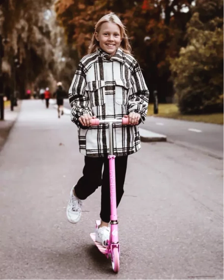 Story Friends Junior Transport Scooter Blue