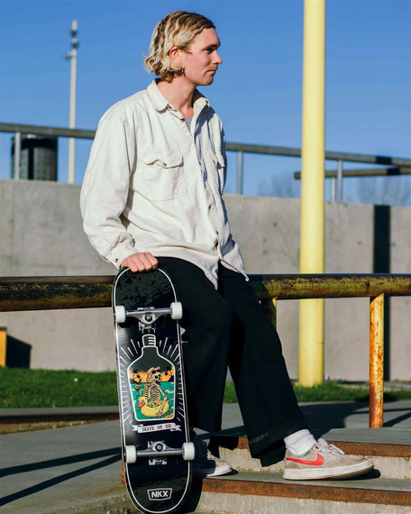 Kompletní NKX Skate Or Die Series Holiday Skateboard 8.375"