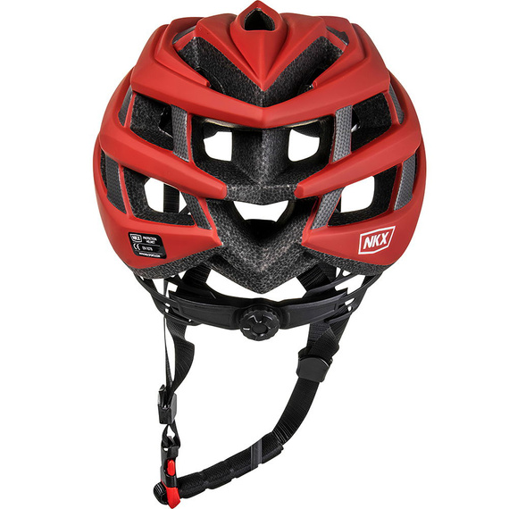 Cyklistická přilba NKX Racer Pro Burgundy