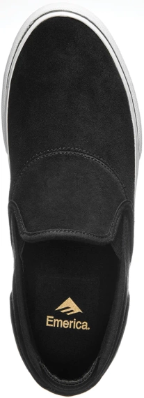 Boty EMERICA Wine G6 Slip-On Black/White/Gold