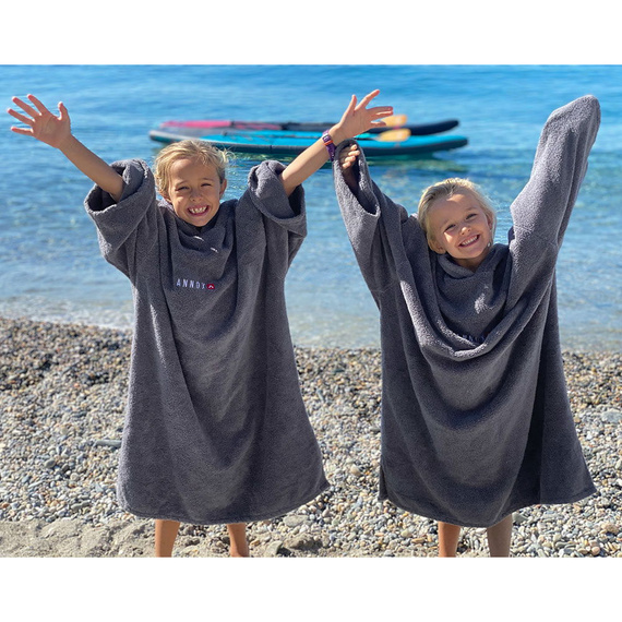Dětské pončo Annox Deluxe Grey