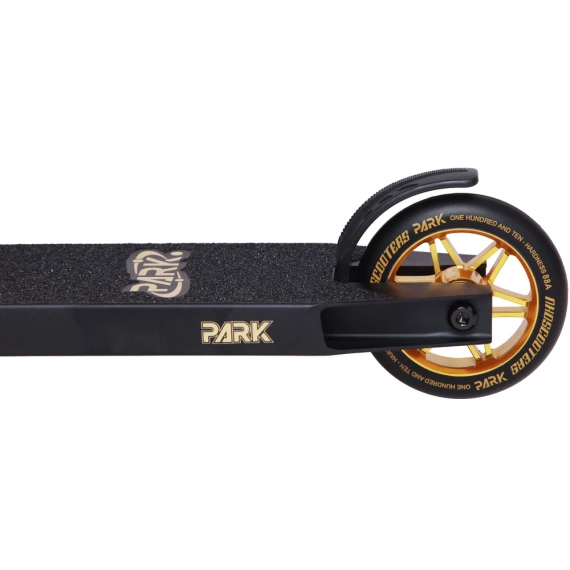 NKD Park Stunt Scooter Black and Gold wys. 84 cm