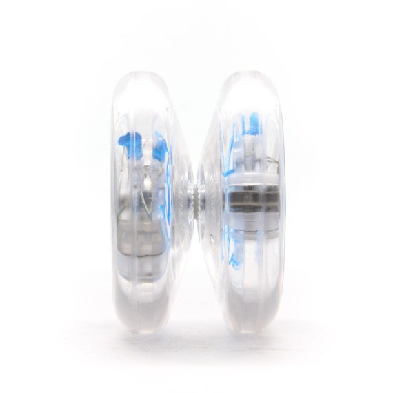 YoYoFactory svítící yoyo Spinstar LED Clear Body Blue
