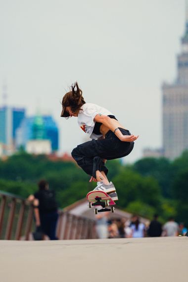 Kompletní Urban Sports Červené logo Skateboard 8.0"