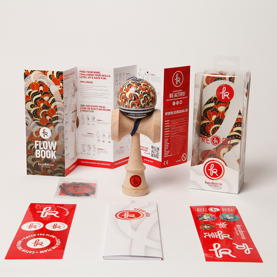 Kendama Europe Record Plus Aqua MC Wondercurl