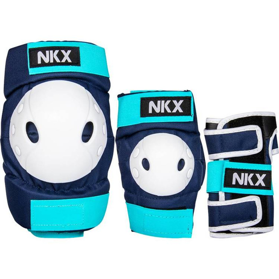 Dětské chrániče NKX 3-Pack Pro Protectors Navy-Mint M