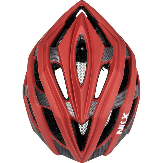 Kask Rowerowy NKX Racer Pro Burgundowy