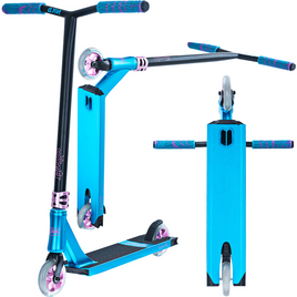 Výkonnostní skútr NKD Rally V4 Black Teal wys. 79 cm