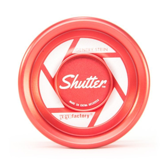 Zestaw Yoyo dla zaawansowanych: Yoyo YoYoFactory Shutter, Etui YoYoFactory Hard Case, Sznurki do Yoyo 10 szt.