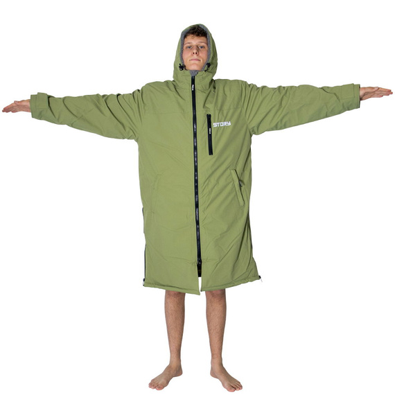 Pončo Pončo bunda Story Change Robe Army Green Military Green