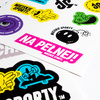 Zestaw naklejek Miejskie Sporty Sticker Pack Arkusz A4 (Wersja B)