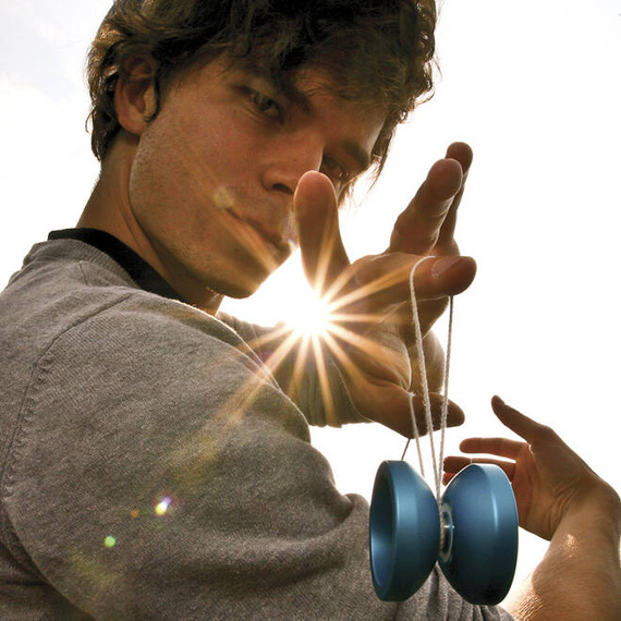 Kovové yoyo YoYoFactory DV888 DNA Blue