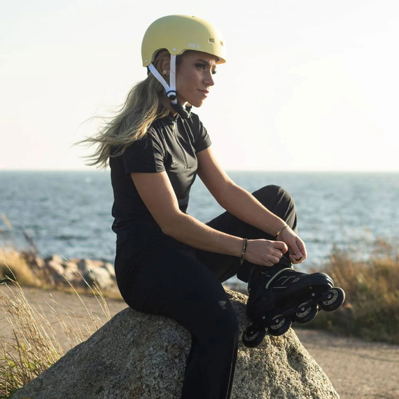 Kask Na Deskorolkę Hulajnogę NKX Brain Saver Vanilla