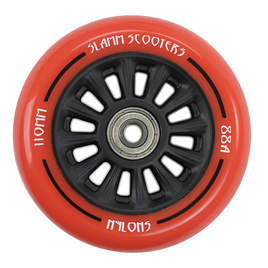 Slamm Nylon Core Wheel Red 110 mm (1 ks) kolečko koloběžky.)